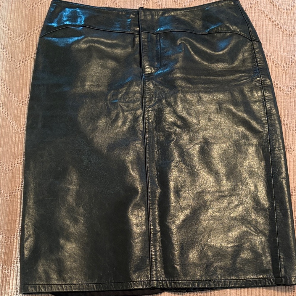 Vintage 2001 Gap Leather Skirt